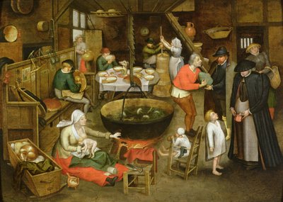 The Visit to the Farm by Pieter Brueghel the Younger